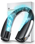 Rarekoas Portable Neck Fan, Hands-free, Speeds, 6000 Mah Battery, Black. Fixed Price $28.88.
