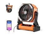 Addacc 20000MAH Battery Operated Fan, Rechargeable Camping With Light And.... Fixed Price $78.97.
