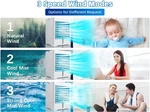 Brigavl Portable Air Conditioner, 3 Speeds, Cooler, KY-0818 White. Fixed Price $30.00.
