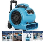 Alorair GE3000HTC Cfm 4/5 Hp Mover Carpet Dryer Blower Floor Fan - Blue. Fixed Price $259.00.