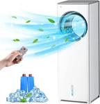 Trustech BLF-T04L Portable Evaporative Bladeless Humidifying Air Cooler Fan. Fixed Price $45.95.
