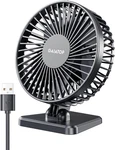 Gaiatop Usb Desk Fan, Small But Powerful, Personal Portable Quiet 3 Speeds, Adju. Fixed Price $14.87.