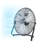 Comfort Zone Cradle Floor Fan, 20 Inches, 3 Speeds, All Metal, 180 Degree Tilt. Fixed Price $69.19.