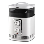 Optimus Portable 360 Surround Ceramic Heater With Thermostat. Fixed Price $113.12.