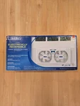 Lasko 8 Inch Electrically Reversible Twin Window Fan With Thermostat. Fixed Price $59.99.