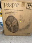 Pasapair Wall Mounted Fan With Oscillation VF-20WF 120V 60HZ 120W. Fixed Price $125.00.