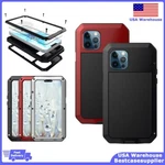Gorilla Glass Metal Shockproof Case For Iphone 14 Max 12 13 Xs 8 Plus. Fixed Price $15.83.