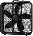 Comfort Zone Box Fan With Carry Handle, 20 Inch, 3 Speed Full-force Air Circula. Fixed Price $43.34.