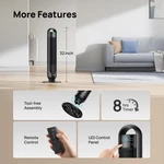 Dreo 32 Bladeless Tower Fan Quiet Oscillating Floor Remote Control Air Coole. Fixed Price $66.99.