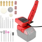 Autojare Cordless Rotary Tool Kit Compatible With Milwaukee M18 Battery 6 Red. Fixed Price $47.10.