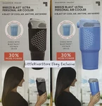 2 X Breeze Blast Sharper Image Personal Air Cooler Blue+ Black Battery / Usb New. Fixed Price $39.99.