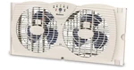 Holmes Dual Blade Digital Window Fan With Programmable Thermostat Control. Fixed Price $58.00.