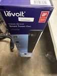 Levoit Classic 42-INCH Smart Tower Fan Black. Fixed Price $80.00.