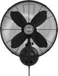 Hunter Fan Company Classic 16 In. 3 Speed Wall Matte Black With Oscillat. Fixed Price $194.39.