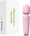 Kingwand Mini Handheld Massager Usb Rechargeable 10 Vibration Waterproof Pink. Fixed Price $44.89.