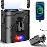 20000MAH Portable Waist Fan Clip On Belt Shirt Body Rechargeable Small, Black. Fixed Price $18.99.
