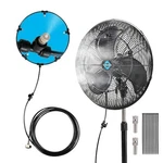 Tornado 20 Inch Outdoor Misting Pedestal Fan 5250 Cfm Oscillating. Fixed Price $325.57.
