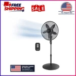 Lasko Cyclone Max 18" 4-SPEED 23 Ft/s High-velocity Remote Controlled Fan. Fixed Price $45.20.