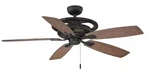 Hampton Bay 52 In. Misting Fan Outdoor Only Natural Iron Ceiling. Fixed Price $149.00.