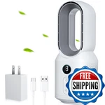Let'me Letme 13 Inch Desk Fan Bladeless Small Table Office. Fixed Price $54.12.