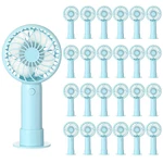 Tujoe 24 Pcs Mini Powerful Handheld Fan 3 Speed Personal Small Portable. Fixed Price $88.49.