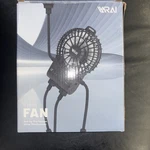 Varai Freestyle Small Robot Fan, Fun Desk With Suckers, Rechargeable Port. Fixed Price $15.00.