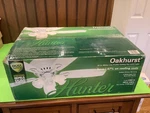 Hunter Oakhurst 52-INCH Low Profile Ceiling Fan (model 52012). Fixed Price $115.00.