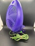Vintage 1997 Holmes Tropicool Desktop Electric Fan W/ Clamp Purple Green Works. Fixed Price $25.45.