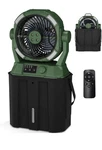 Misting Fan Portable 42800MAH Rechargeable With Remote Control -new. Fixed Price $49.99.