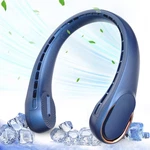 Asnug Neck Fan Usb Rechargeable Personal 4000 Mah Battery Operated - Blue. Fixed Price $27.13.
