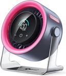 Usb Desk Fan For Bedroom: 100 Speeds Digital Display Quiet Table With Turbo. Fixed Price $44.99.