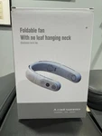 Olv Bladeless Neck Fan Foldable Quiet Usb Rechargeable White Model A339. Fixed Price $20.00.