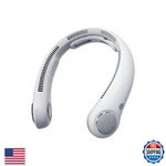 Jisulife Portable Neck Fan, Hands-free, 5-SPEED, 5000MAH Battery. Fixed Price $53.15.
