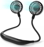 Comlife Portable Neck Fan, 2600MAH Battery Operated Ultra Quiet Hands Free. Fixed Price $28.99.
