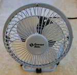 Comfort Zone Mini Desktop Metal Fan, Usb Powered, Portable, 360 Tilt. Fixed Price $17.00.
