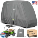 10L0L Heavy Duty 650D Golf Cart Cover For 2/4/6 Passengers Ezgo, Club And Ya. Fixed Price $80.99.