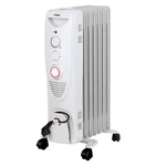 Optimus Portable 7 Fins Oil Filled Radiator Heater With Timer. Fixed Price $91.99.