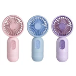 Vansmago Portable Handheld Mini Fan, Usb Small, Blue & Purple Powder. Fixed Price $27.84.