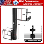1X Spare Holder For Trailers Rv - Fits 15" 16" Tires 4" Square Bumper Mount. Fixed Price $51.99.