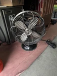Vintage Casablanca 12" Oscillating Desk Table Fan Model No 19N8D Excellent. Fixed Price $400.00.