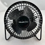 Polar Wind 4" Velocity Metal Desk Fan Ac Power HF-0411 2009. Fixed Price $29.99.