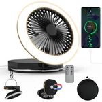 Portable Travel Fan Light, Rechargeable 12000MAH Camping With Carring .... Fixed Price $45.39.