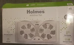 Holmes 8.5" Blade Dual Window Fan Tested! ,two Adjustable Extender Screens W/box. Fixed Price $18.00.
