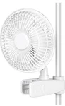 Healsmart Clip Fan, 6-INCH Grow Tent Monkey Wall 1 Pack, White. Fixed Price $18.00.