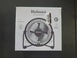 Holmes Usb Powered Adjustable Head Personal Desk Fan Black 4" 12060 A2. Fixed Price $15.99.