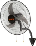 20 Inch Wall Mount Fan Oscillating, 3-SPEED High Velocity Max. 4650 Cfm Industri. Fixed Price $113.99.