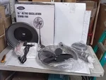 Optimus F6218 16 In. Retro Oscillating Stand Fan With Oil. Fixed Price $61.99.