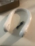 Rechargeable Neck Fan 3 Speed White New Nib By Dongguan Jiahong Technology. Fixed Price $19.95.