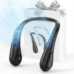 Portable Bladeless Neck Fan, Mothers Gifts For Mom Women Hot Flash, Birthday. Fixed Price $58.03.