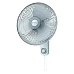 Air King 9016 Wall Mount Fan W/ Blade Dia, Oscillating, 3 Speeds, 120V. Fixed Price $65.79.
